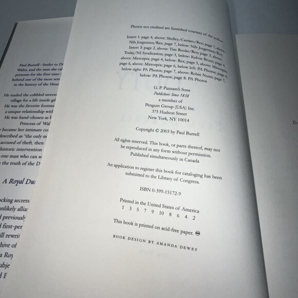 A Royal Duty By Paul Burrell Hardcover Book - Picture 4 of 4
